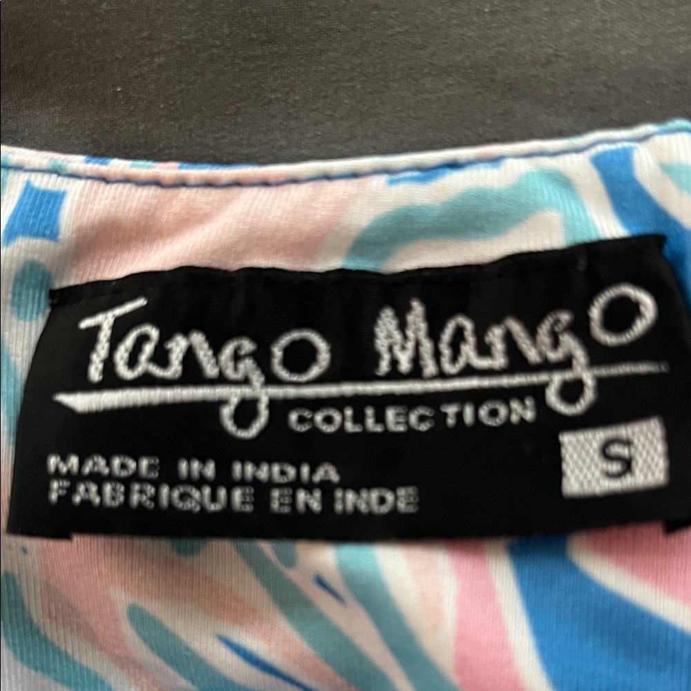 Tango Mango Abstract Print Mini Dress - Picture 5 of 5